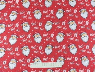 Fabric by the Metre - 915 HoHoHo - Santa