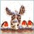 Christmas Donkey (Counted Cross Stitch Kit]