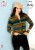 Knitting Pattern - King Cole 5934 - Safari Chunky - Ladies Round & V Neck Cardigans