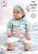Knitting Pattern - King Cole 4202 - Cherish DK - Baby Cardigan, Blanket & Beret