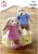 Crochet Pattern - King Cole 9126 - Cottonsoft DK - Crochet Bear and Rabbit