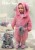 Knitting Pattern - Peter Pan P1297 - Precious Chunky - Hooded Dressing Gown and Mouse