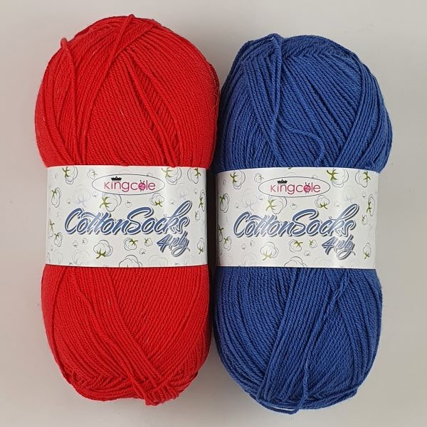 King Cole - Cotton Socks - 4Ply