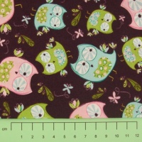 Fabric by the Metre - CC6140901-Whoo's Cute? - Owls