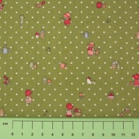 Fabric by the Metre - 274 Gardening - Green
