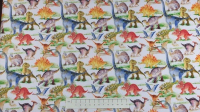 Fabric by the Metre - JLC403 Dinosaurs