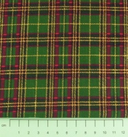 Fabric by the metre - 012 Christmas - Tartan - Green