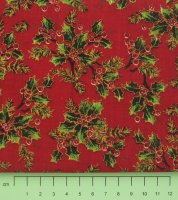 Fabric by the Metre - 20 Christmas - Red