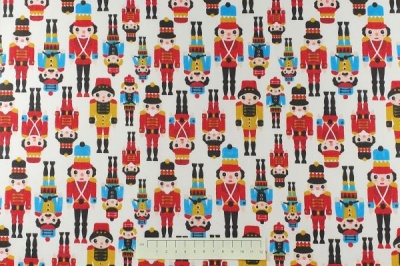 Fabric by the Metre - 001 Soldiers - Multi