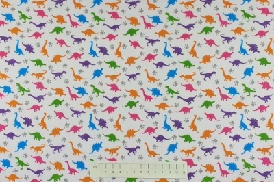 Fabric by the Metre - 7778 Dinosaurs - Multi