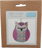 Spring Owl - Felt Decoration Kit