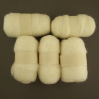 Felting Fibre - White Assortment