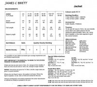 Knitting Pattern - James C Brett JB032 - Chunky - Jacket