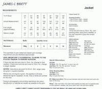 Knitting Pattern - James C Brett JB064 - Monsoon Aran - Jacket