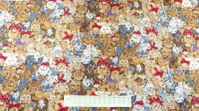Fabric by the Metre - 308 Cats & Bears