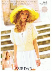 Knitting Pattern - Sirdar 9278 - DK