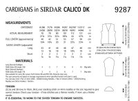 Knitting Pattern - Sirdar 9287 - DK