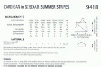 Knitting Pattern - Sirdar 9418 - DK