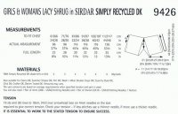 Knitting Pattern - Sirdar 9426 - DK