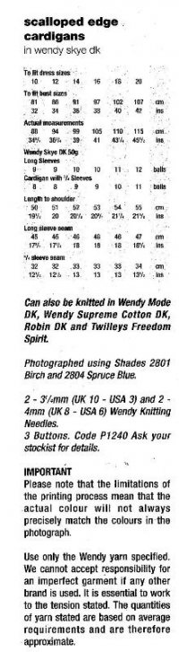 Knitting Pattern - Wendy 5492 - DK