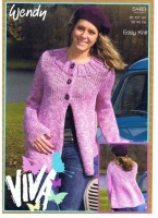 Knitting Pattern - Wendy 5483 - Mega Chunky