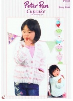 Knitting Pattern - Peter Pan P1042 - Cupcake