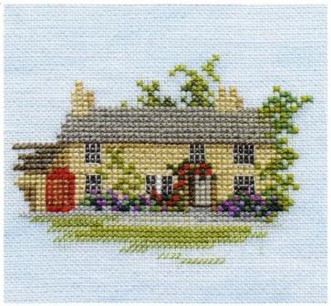 Cottontail Crafts Rose Cottage Min05 A Counted Cross Stitch