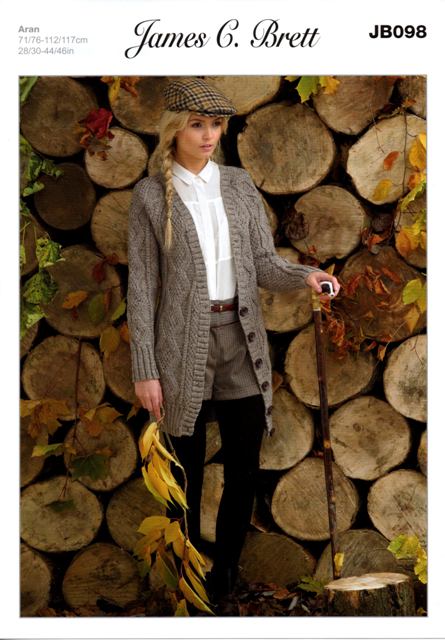 james c brett aran patterns