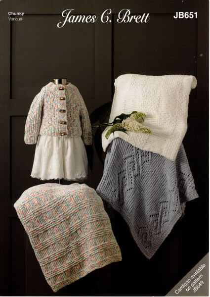 Cottontail Crafts James C Brett Knitting Pattern JB651
