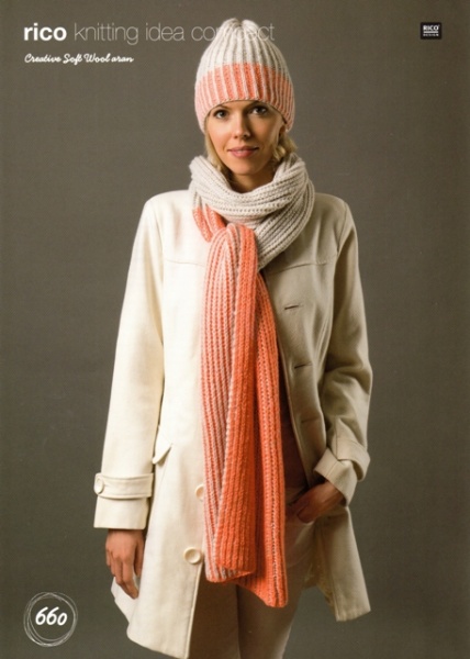 aran wool scarf
