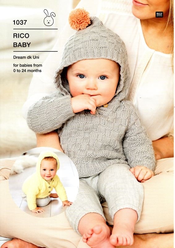 baby hooded cardigan