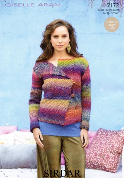 ladies aran jacket patterns