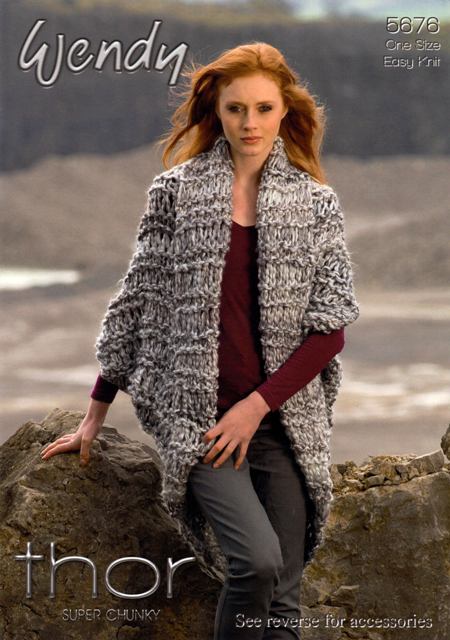 chunky knit cocoon cardigan