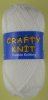 Loweth - Crafty Knit DK - 350 White
