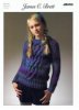 Knitting Pattern - James C Brett JB050 - Marble Chunky - Sweater