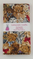 Fat Quarter - 308 Cats & Bears